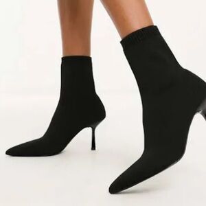 Zara Black Ankle Boots